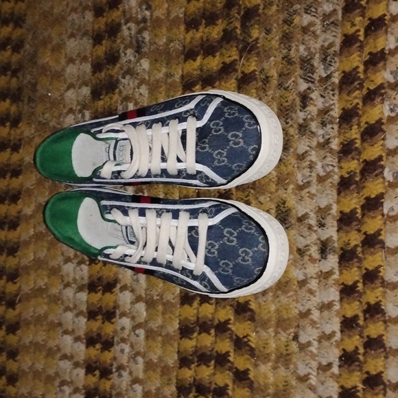 1977 Gucci Blue Ivory Sz 9 US $350 OBO - Picture 4 of 4